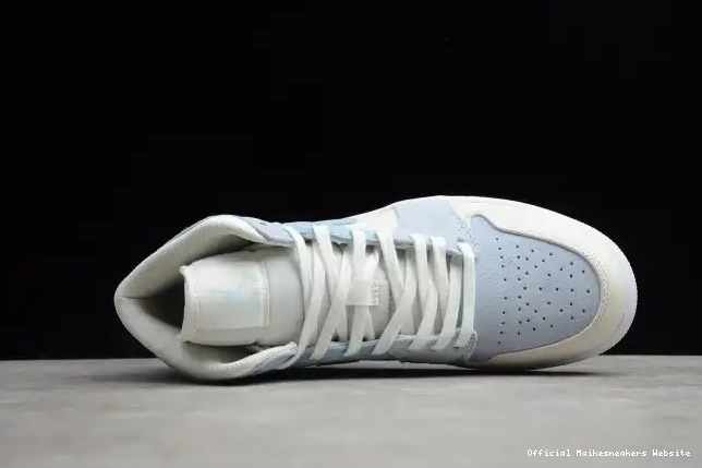 Official Maikesneakers Jordan DA4666-100 Mixed Textures 1 Mid Air Blue 0414